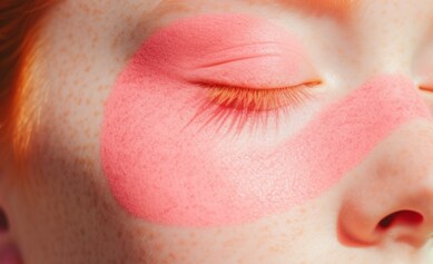 メイクアップアーティストがウェブサイトビルダーのツールを使って美しいポートフォリオを作成しています