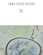 「Portfolioboxウェブサイトビルダーを使用して作成されたサンプルサイトのスクリーンショット。」