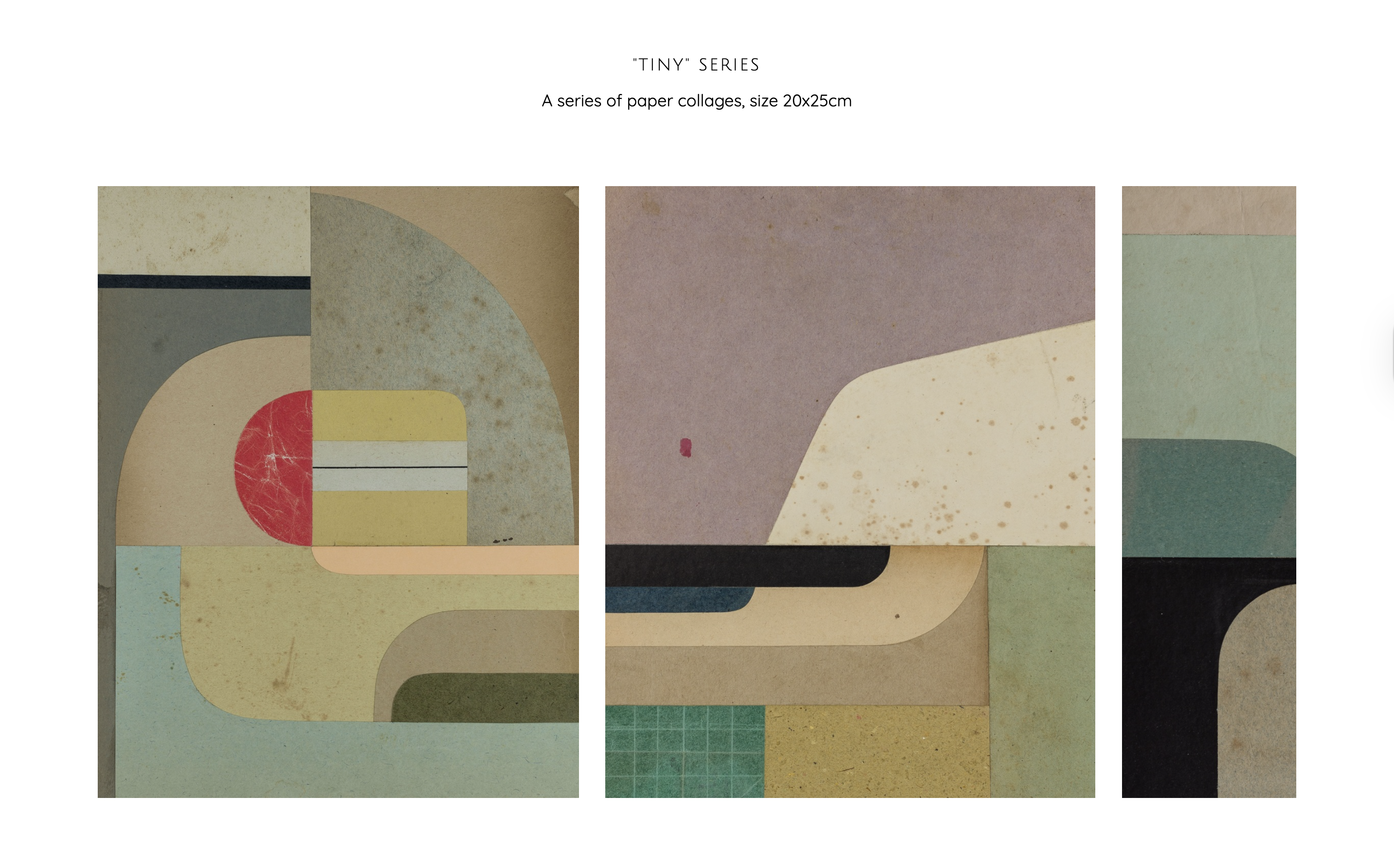 Artwork portfolio by Soizic Menut built with Portfoliobox