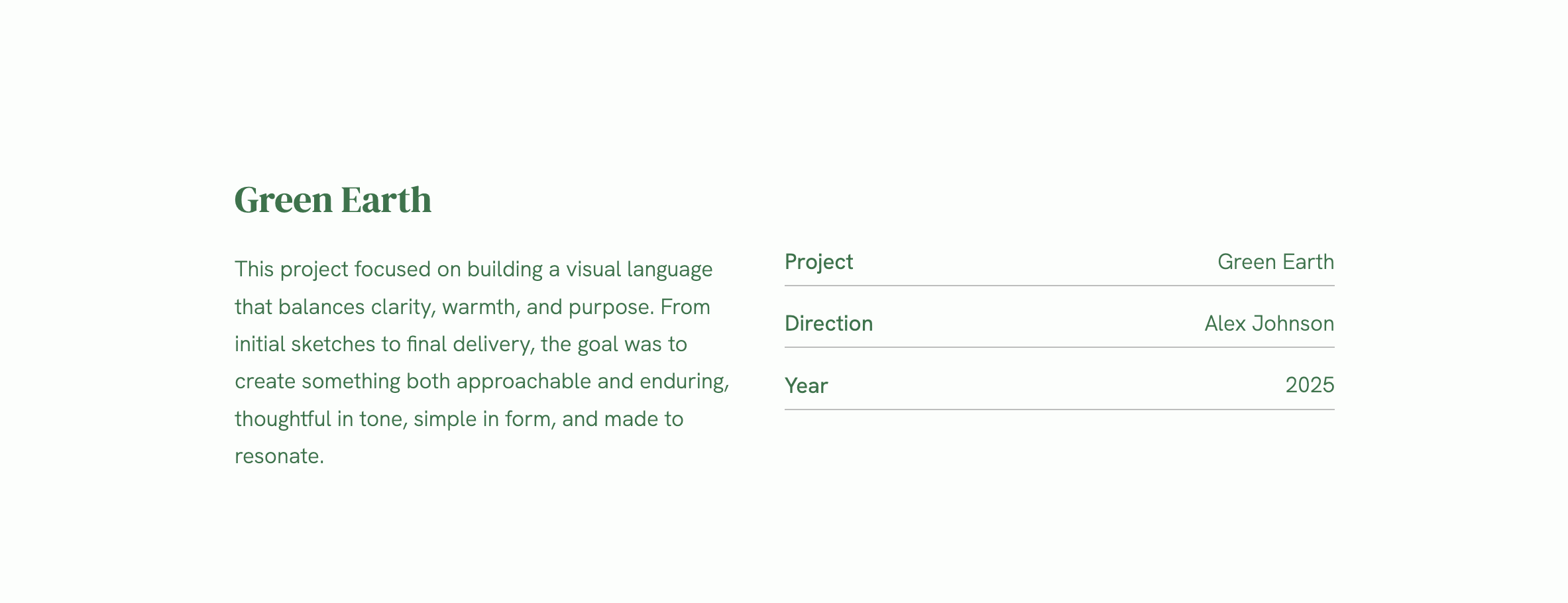 Project list for your architect portfolio